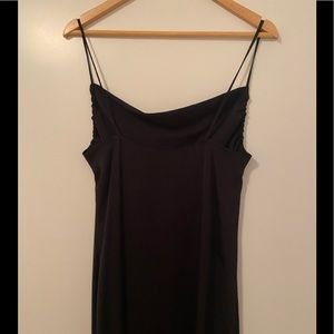 ZARA Black Slip Dress